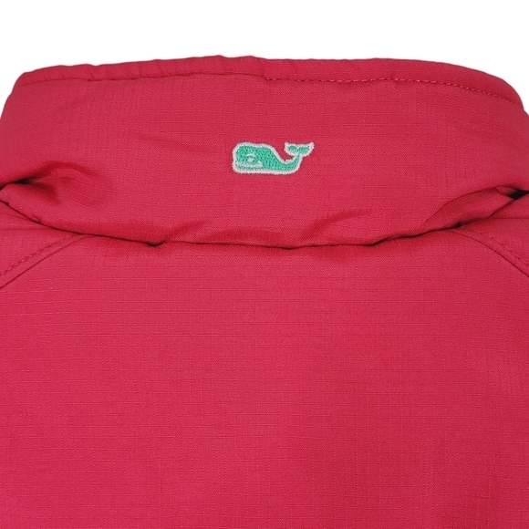 Vineyard Vines Fleece Lined Vest Women Size XS Full Front Zip Stand Up Collar - Picture 4 of 10